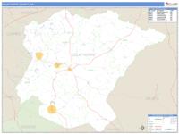 Oglethorpe County, GA Wall Map Zip Code