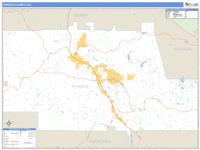Pickens County, GA Wall Map