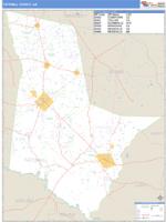 Tattnall County, GA Wall Map