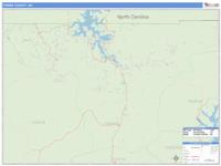 Towns County, GA Wall Map