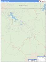 Union County, GA Wall Map Zip Code