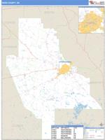 Ware County, GA Wall Map