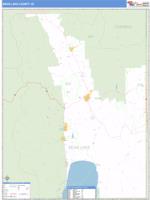 Bear Lake County, ID Wall Map Zip Code