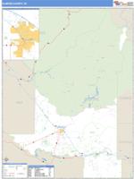Elmore County, ID Wall Map Zip Code