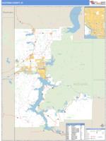 Kootenai County, ID Wall Map