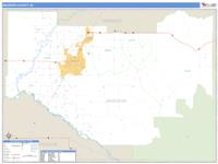 Madison County, ID Wall Map Zip Code