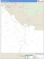 Owyhee County, ID Wall Map Zip Code