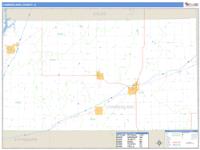 Cumberland County, IL Wall Map