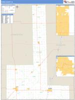 Ford County, IL Wall Map Zip Code