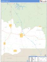 Johnson County, IL Wall Map