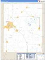 Knox County, IL Wall Map Zip Code