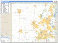 McHenry County, IL Wall Map