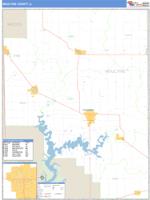 Moultrie County, IL Wall Map Zip Code