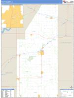 Piatt County, IL Wall Map