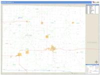 Wayne County, IL Wall Map