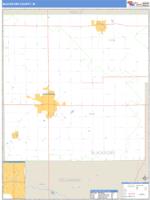 Blackford County, IN Wall Map Zip Code