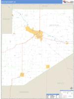 Decatur County, IN Wall Map Zip Code