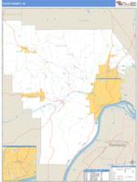 Floyd County, IN Wall Map Zip Code