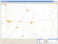 Greene County, IN Wall Map Zip Code