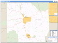 Lawrence County, IN Wall Map