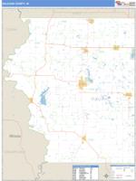 Sullivan County, IN Wall Map