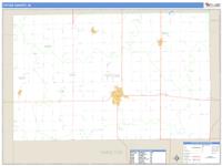 Tipton County, IN Wall Map