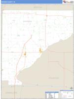 Warren County, IN Wall Map Zip Code