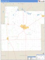 Whitley County, IN Wall Map