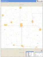 Butler County, IA Wall Map