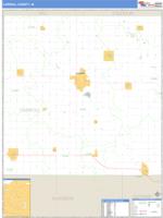 Carroll County, IA Wall Map