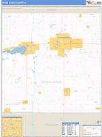 Cerro Gordo County, IA Wall Map Zip Code
