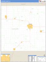 Cherokee County, IA Wall Map Zip Code