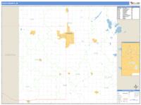 Clay County, IA Wall Map Zip Code