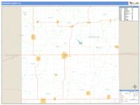 Keokuk County, IA Wall Map Zip Code