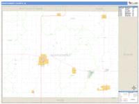 Montgomery County, IA Wall Map Zip Code