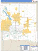 Polk County, IA Wall Map Zip Code