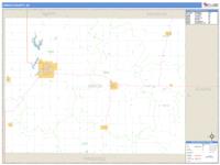 Union County, IA Wall Map Zip Code