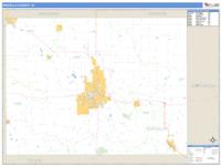Wapello County, IA Wall Map Zip Code