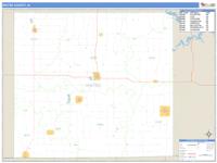 Wayne County, IA Wall Map Zip Code