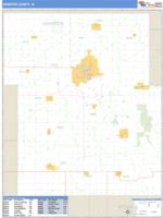 Webster County, IA Wall Map Zip Code