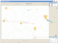 Winnebago County, IA Wall Map Zip Code