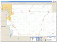 Woodbury County, IA Wall Map