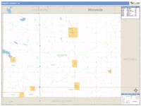 Worth County, IA Wall Map Zip Code