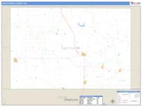 Chautauqua County, KS Wall Map