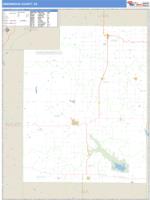 Greenwood County, KS Wall Map Zip Code