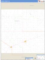 Haskell County, KS Wall Map Zip Code