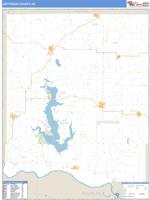 Jefferson County, KS Wall Map