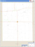 Lane County, KS Wall Map