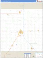 McPherson County, KS Wall Map Zip Code
