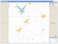 Miami County, KS Wall Map